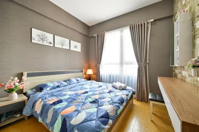 Landmark View 2 bedrooms condo in T1 Masteri Thao Dien, Fully Furnished With Full Amenities – Photos 7