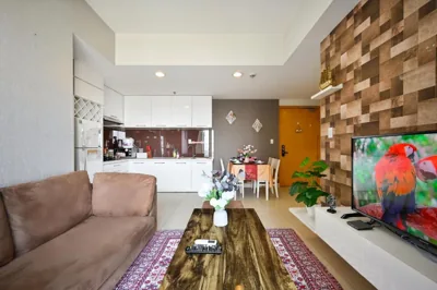 Landmark View 2 bedrooms condo in T1 Masteri Thao Dien, Fully Furnished With Full Amenities – Photos 13