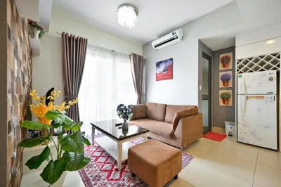 Landmark View 2 bedrooms condo in T1 Masteri Thao Dien, Fully Furnished With Full Amenities – Photos 14